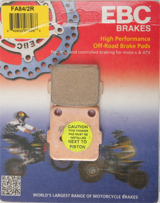 EBC Brakes BRAKE PADS PART NUMBER FA83X