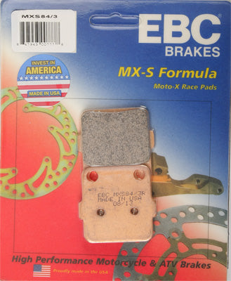 EBC BRAKE PADS PART# MXS84/3 NEW
