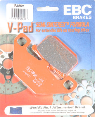 EBC Brakes EBC DOUBLE-H SINTERED BRAKE PADS # FA85HH NEW