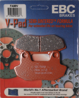 EBC BRAKE PADS V-SERIES PART# FA90V NEW