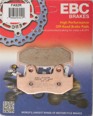EBC BRAKE PADS FA92R