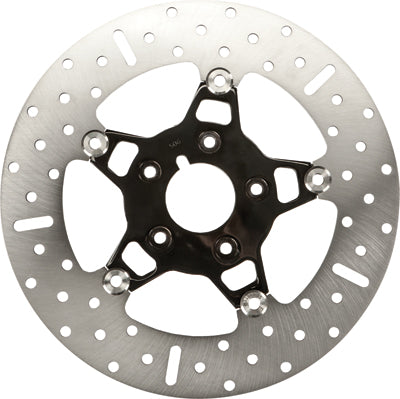 EBC FLOATING BRAKE ROTOR CHROME W/BLACK CENTER PART# FSD009BLK NEW