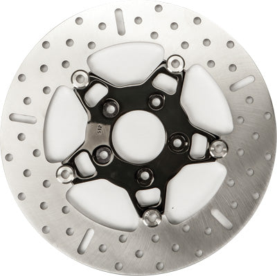 EBC FLOATING BRAKE ROTOR CHROME W/BLACK CENTER PART# FSD010BLK NEW