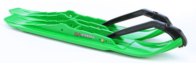 C A XCS PRO SKIS GREEN (PAIR) PART# 0410-7738