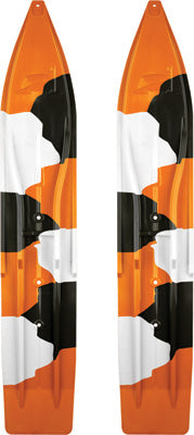 SLYDOG PR/ SLY DOG POWDERHOUND SKI 8" CAMO ORANGE/BLACK/WHITE 04-3UC5-5