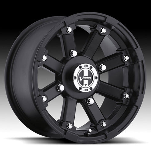 VISION WHEELS VISION ALUMINUM WHEEL 393 LOCKOUT 12X7 393-127156MB4
