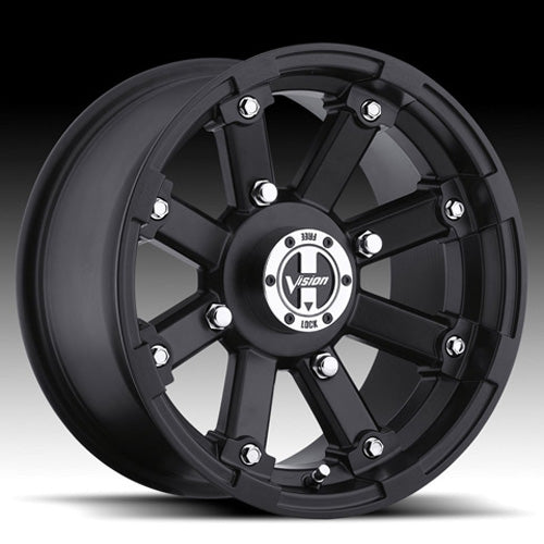VISION WHEELS 393-128110MB2 ALUMINUM WHEEL 393 LOCKOUT 12X8