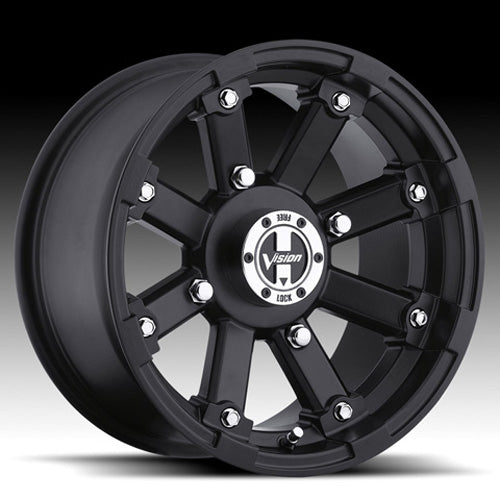VISION WHEELS VISION ALUMINUM WHEEL 393 LOCKOUT 14X7 393-147156MB4
