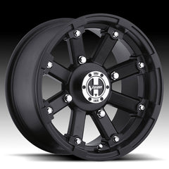 VISION WHEELS 393-147115MB4 ALUMINUM WHEEL 393 LOCKOUT 14X7