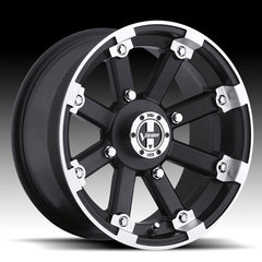VISION WHEELS 393-127136MBML4 ALUMINUM WHEEL 393 LOCKOUT MACHINED 12X7