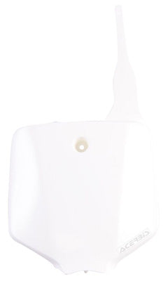 ACERBIS FRONT PLATE (WHITE) PART# 2070920002 NEW
