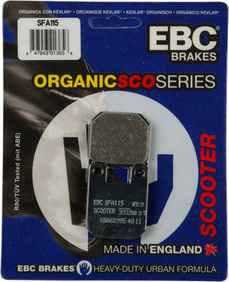EBC BRAKE PADS PART# SFA115 NEW