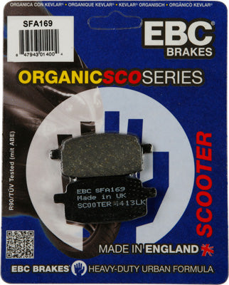 EBC BRAKE PADS PART# SFA169 NEW