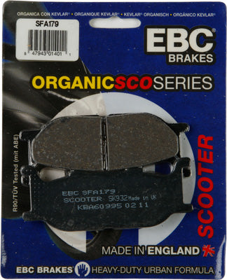 EBC BRAKE PADS PART# SFA179 NEW