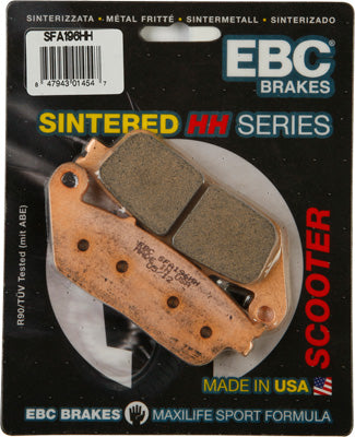 EBC Brakes BRAKE PADS PART NUMBER SFA196