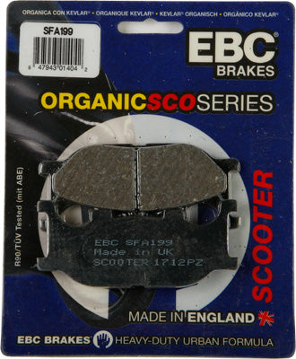 EBC BRAKE PADS PART# SFA199 NEW