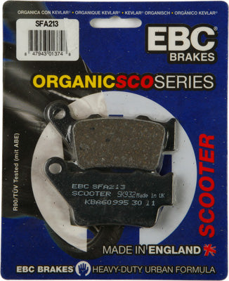 EBC BRAKE PADS PART# SFA213 NEW