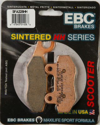 EBC BRAKE PADS PART# SFA228HH NEW
