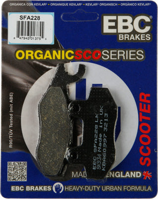 EBC BRAKE PADS PART# SFA228 NEW