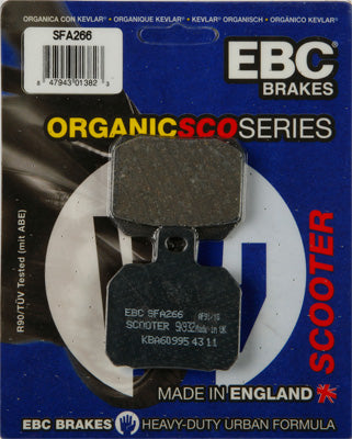 EBC BRAKE PADS PART# SFA266 NEW