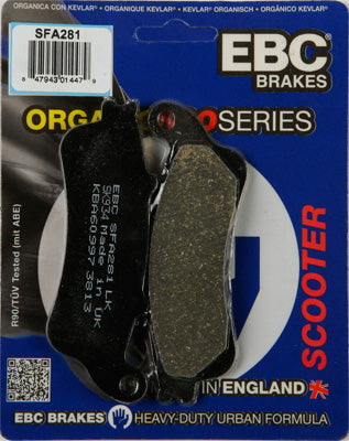 EBC BRAKE PADS PART# SFA281 NEW