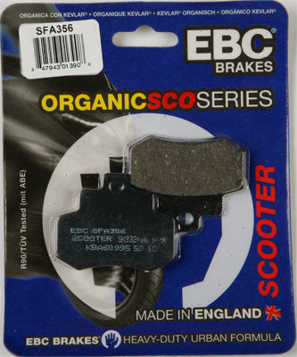 EBC BRAKE PADS PART# SFA356 NEW