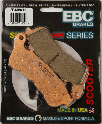 EBC BRAKE PADS PART# SFA388HH NEW