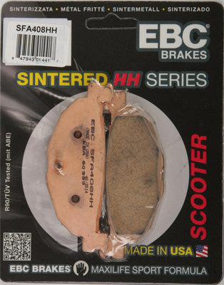 EBC BRAKE PADS PART# SFA408HH NEW