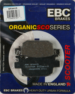 EBC BRAKE PADS PART# SFA415 NEW