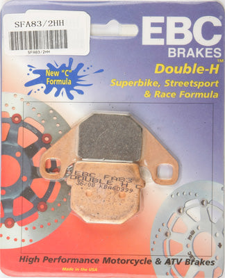 EBC BRAKE PADS PART# SFA83/2HH NEW