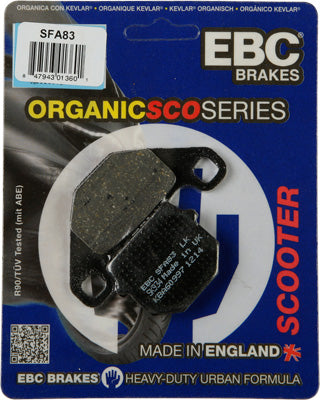 EBC BRAKE PADS PART# SFA83 NEW