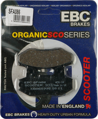 EBC BRAKE PADS PART# SFA86 NEW
