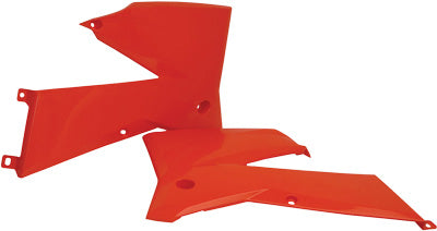 ACERBIS RADIATOR SHROUDS (ORANGE) PART# 2043670237 NEW