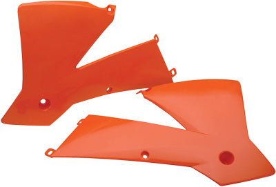 ACERBIS RADIATOR SHROUDS (ORANGE) PART# 2071380237 NEW