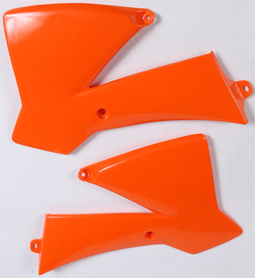 ACERBIS RADIATOR SHROUDS (ORANGE) PART# 2043800237 NEW