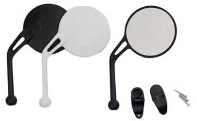 ACERBIS MIRROR LEFT SIDE BLK (BLACK) PART# 2043570001 NEW