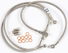 GALFER BRAKE LINE FRT SILVER YAMAHA PART# D689-3 NEW