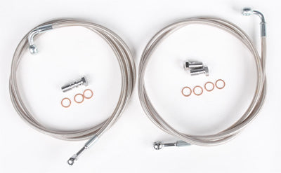 STREAMLINE 2-LINE FRONT BRAKE LINE KIT STANDARD PART# KFX450-2F NEW