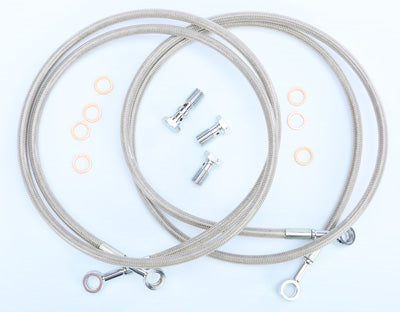 STREAMLINE 2-LINE FRONT BRAKE LINE KIT 2 PART# RAP250-2F-2 NEW