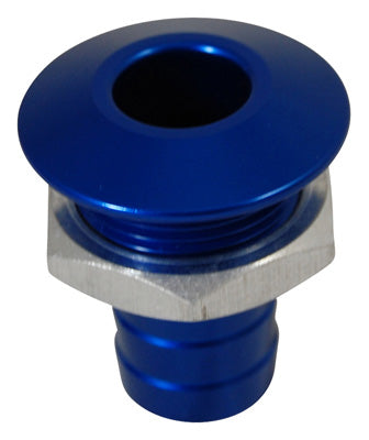 BLOWSION BLOWSION BILGE FITTING BLUE 3/ 4" STRAIGHT FITTING PART# 04-03-022