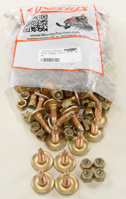 WOODYS GOLD DIGGER CARBIDE TRACTION MASTER STUD .875" 96/PK PART# GDP6-8755-B
