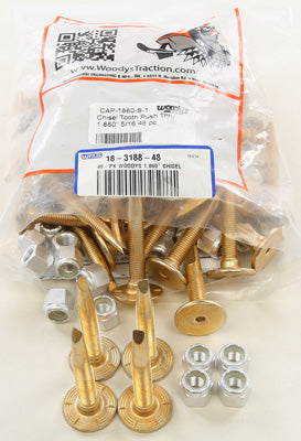 WOODYS CAP-1860-S CHISEL TOOTH T.M STUD 1860 X 5 16 48