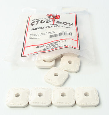 STUD BOY SUPER-LITE PLUS BACKERS WHITE 24/PK PART# 2462-P1-WHT