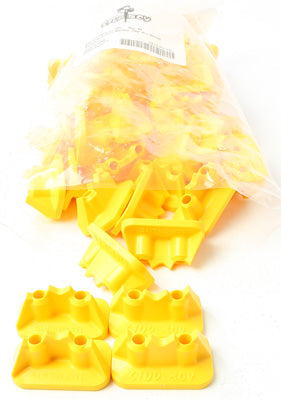 STUD BOY SUPER-LITE PRO SERIES DOUBLE BACKERS 0.75" 48/PK YELLOW PART# 2512-P2-Y