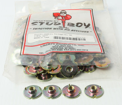 STUD BOY T-NUTS- 1" X 7MM- 96/PKG PART# 2020-P3