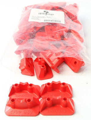 STUD BOY SUPER-LITE PRO SERIES DOUBLE BACKERS .75" 48/PK RED PART# 2522-P2-RED