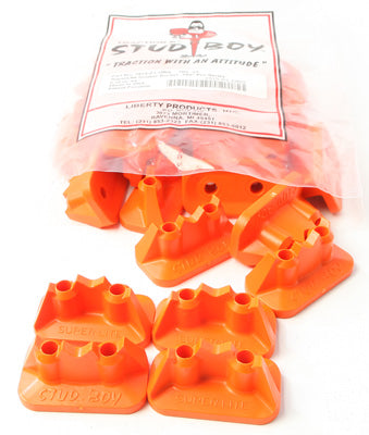 STUD BOY SUPER-LITE PRO SERIES DOUBLE BACKERS .75" 24/PK ORANGE PART# 2512-P1-OR