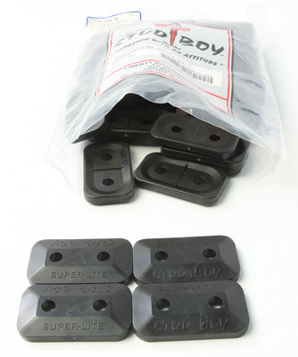 STUD BOY SUPER-LITE DOUBLE BACKERS BLACK 48/PK PART# 2463-P2-BLK