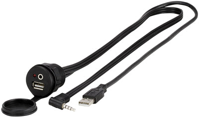 SCOSCHE SCOSCHE AUX & USB INPUT 3.5 MM USBAUXRLK