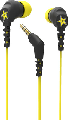 SCOSCHE THUDBUDS (BLACK/YELLOW) HP200RSBKYL